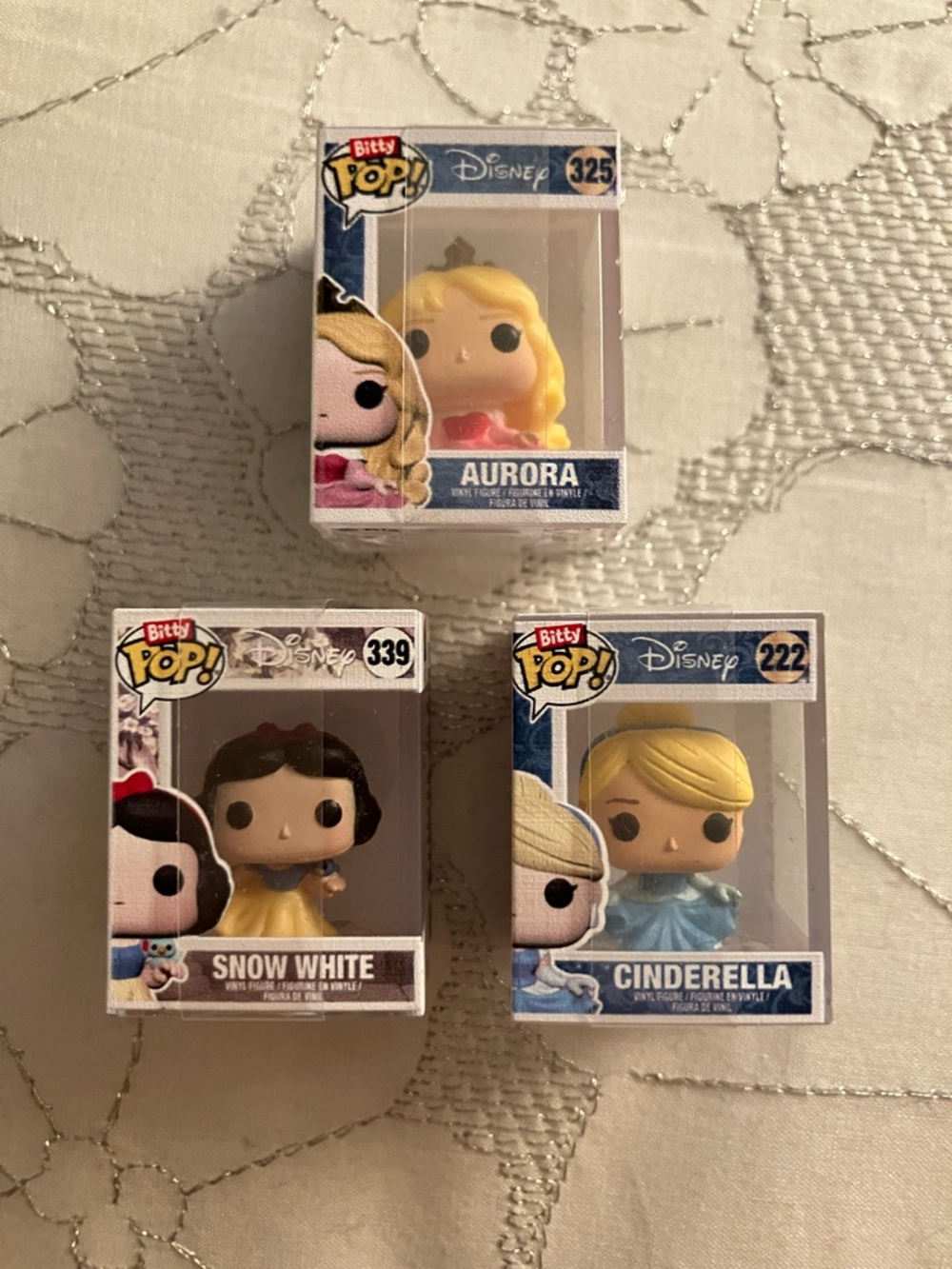 Bitty Pop! Disney Princess Set of 3